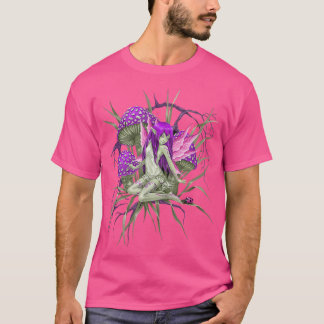 Camiseta Fairy Mushroom Boyfriend Fairies Estética