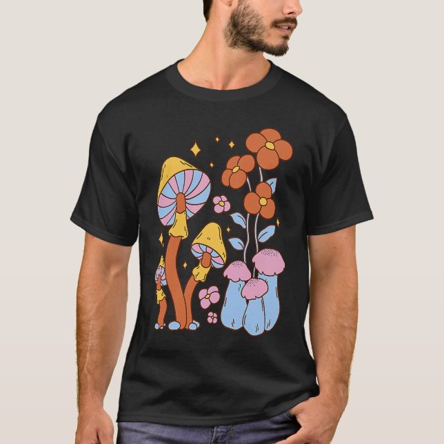 Camiseta Fairy Mushroom Garden (Anverso)