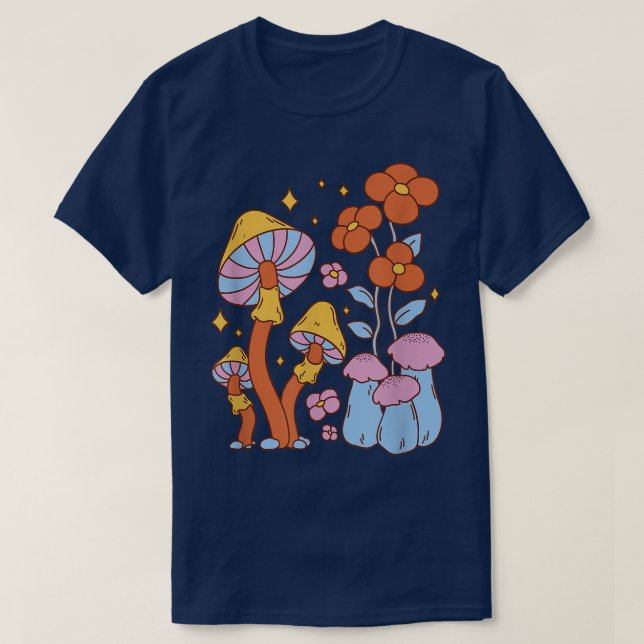 Camiseta Fairy Mushroom Garden (Diseño del anverso)