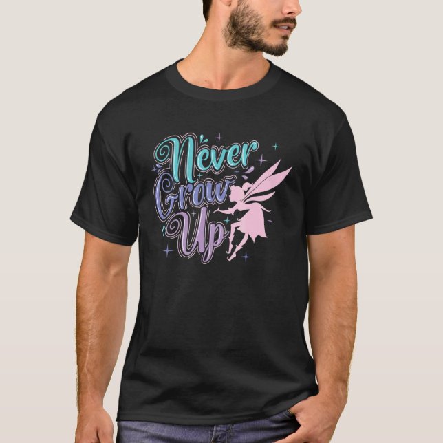 Camiseta Fairy Never Grow Up (Anverso)