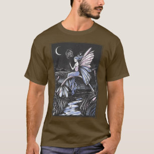 Camiseta Fairy Night Faircore Fantasy Magic Nature Fairywa