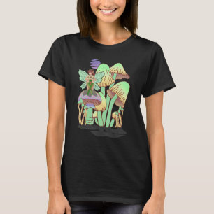 Camiseta Fairy Nymph Sprite Fae Elf Chica Goblincore Fairyc