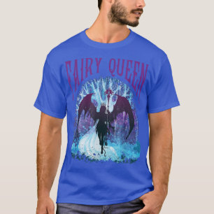 Camiseta Fairy Queen Grunge Estética Fairycore Gótico Oscur