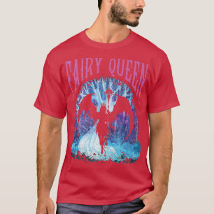 Camiseta Fairy Queen Grunge Estética Gótico Fairycore oscur