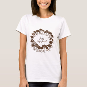 Camiseta Fairy Ring Found — Mushroom Circle Vintage