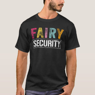 Camiseta Fairy Security Birday Family Halloween