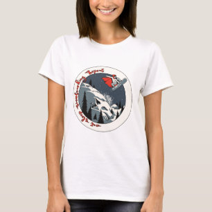 Camiseta Fairy Snowborder ; Come Duerme Snowboarding Repite