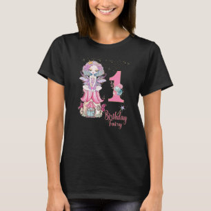 Camiseta Fairy Tale Fairies Princess Birthday Party 1ª 4ª f