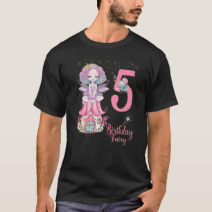 Camiseta Fairy Tale Fairies Princess Birthday Party 1ª 4ª f