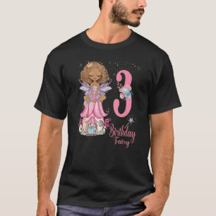 Camiseta Fairy Tale Fairies Princess Birthday Party 1ª 4ª f