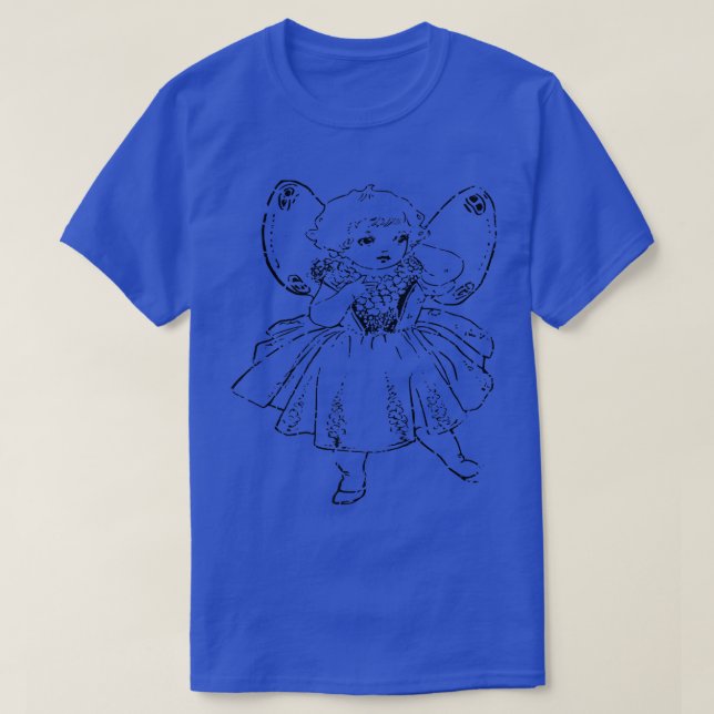 Camiseta Fairy Trendy Distress (Diseño del anverso)