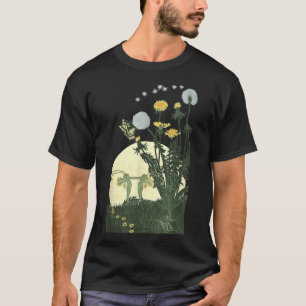 Camiseta Fairy Woodland Flower Garden Dance Moon