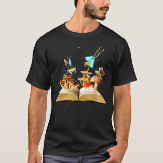 Camiseta Fairycore Aesthetic Goblincore Fairy Frogs Butterf