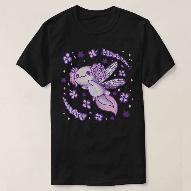 Camiseta Fairycore Aesthetic Kawaii Aolotl Fairy VNe (Diseño del anverso)