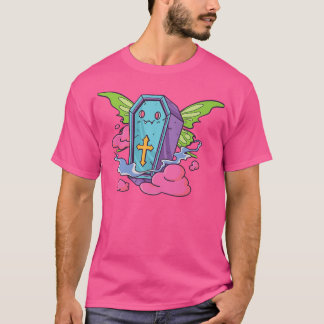 Camiseta Fairycore Aesthetic Kawaii Fairy Coffin Bat Pastel