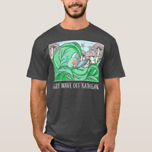 Camiseta Fairycore Aesthetic Kawaii Frog Fairy Wave Off Kan