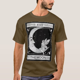 Camiseta Fairycore Aesthetic The Moon Fairy Tarot Card
