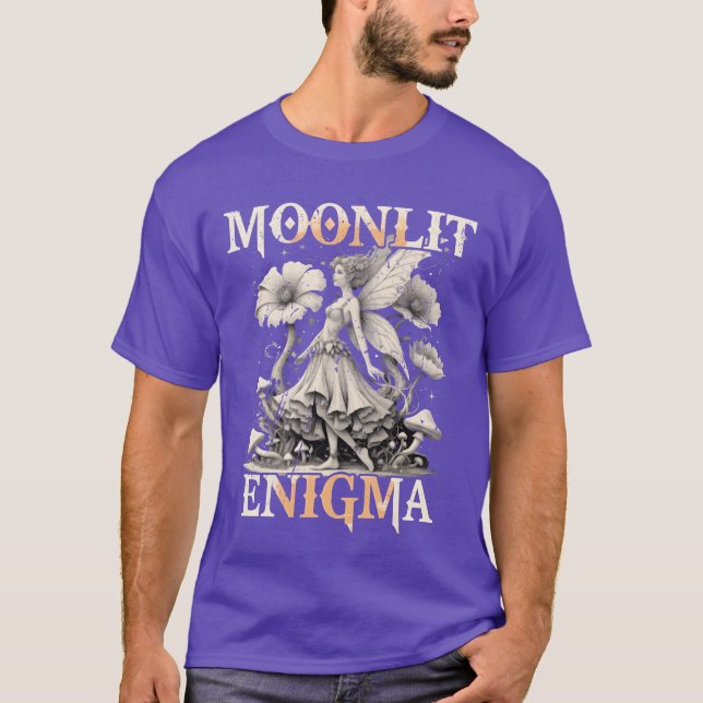 Camiseta Fairycore Dark Fairy Moonlit Enigma regalo (Anverso)