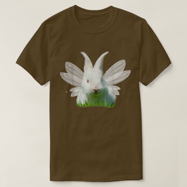 Camiseta Fairycore Estética Cute Hada Conejo Conejo Faecor (Diseño del anverso)