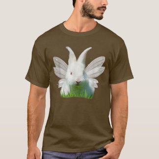 Camiseta Fairycore Estética Cute Hada Conejo Conejo Faecor