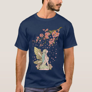 Camiseta Fairycore Estética Fairy Core Grunge Cherry Bloss