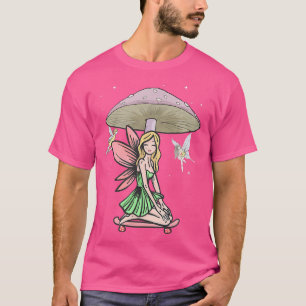 Camiseta Fairycore Estética Hada Grunge Skateboarding Mus