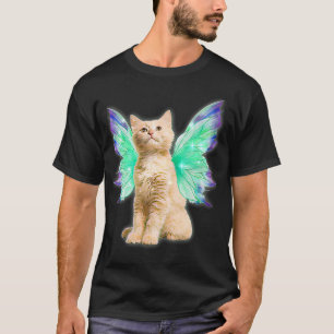 Camiseta Fairycore Fairycore Estética Fairy Cat Fae Realist