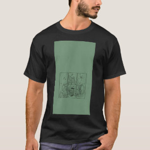 Camiseta Fairycore Hada Estética En Un Grado Suave De Hondo
