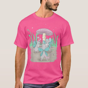 Camiseta Fairycore Ratas De Baile De Hadas Estéticas Y Una 