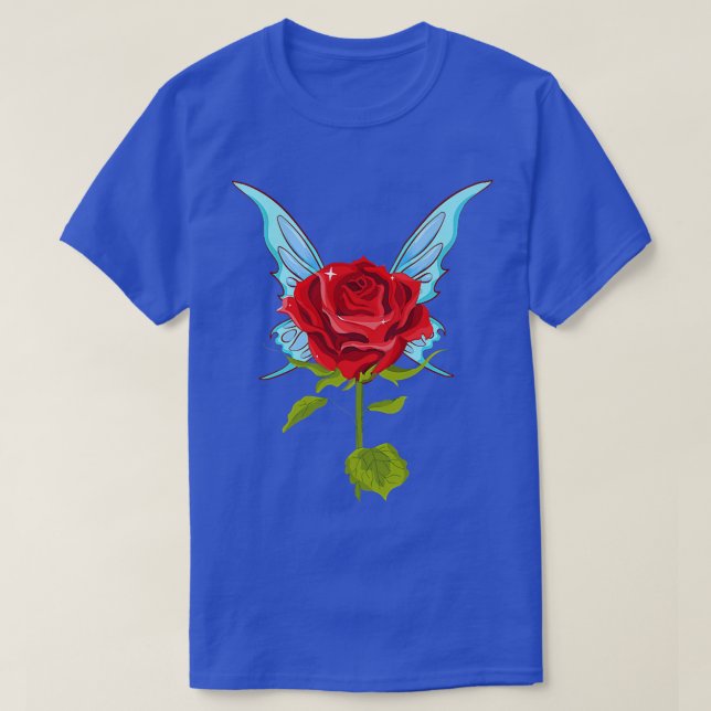 Camiseta Fairycore Rosa estético Grunge de núcleo de hadas  (Diseño del anverso)
