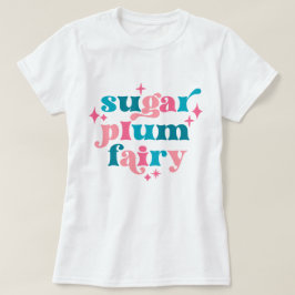 Camiseta Fairycore Typography Art Sugar Pluma Fairy