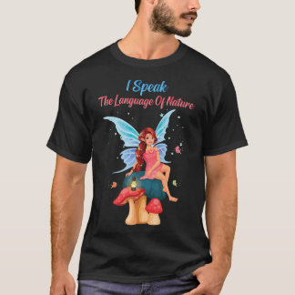 Camiseta FairycoreHablo El Lenguaje De La NaturalezaFeria