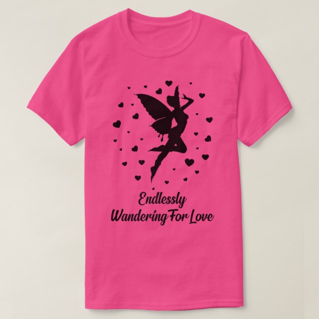 Camiseta FairycoreWandering infinitamente Para LoveFairiesF (Diseño del anverso)