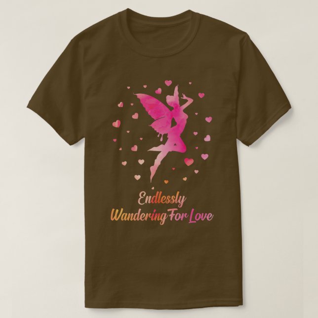 Camiseta FairycoreWandering infinitamente Para LoveFairiesF (Diseño del anverso)