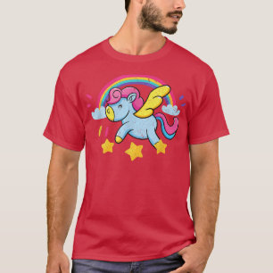 Camiseta Fairytale Fantasy Rainbow Magic Animal Cute Unic