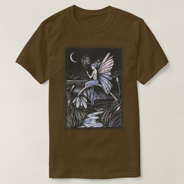 Camiseta Fairywave Faecore Fairy Night Fairycore Fantasy Ma (Diseño del anverso)