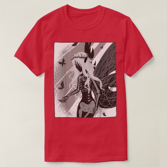 Camiseta Fairywave Faecore Occult Gothic Fairy Grunge Dark (Diseño del anverso)