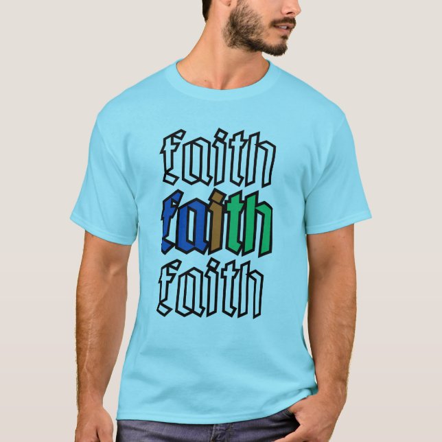 Camiseta FAITH (Anverso)