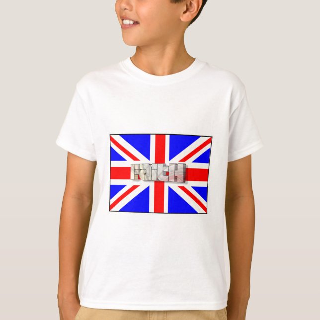 Camiseta Faith 3D England 3 (Anverso)