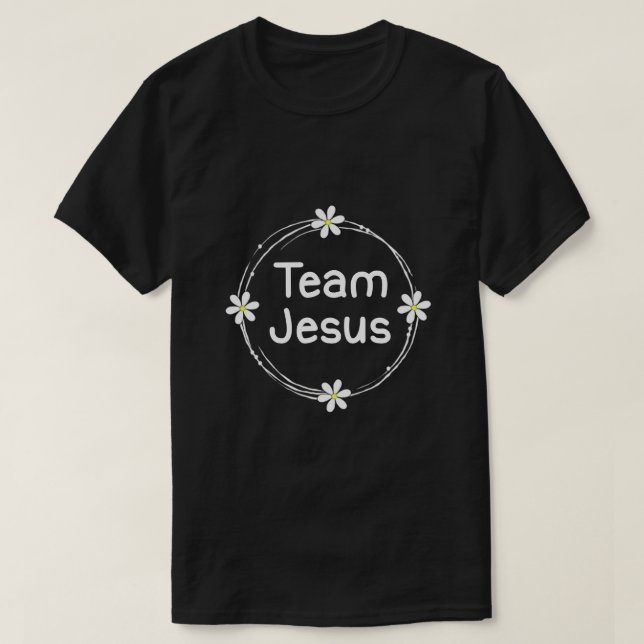 Camiseta Faith Christian Team Jesus Long Sleeve (Diseño del anverso)