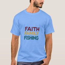 Faith Family Fishing Graphic Tee - Perfecto