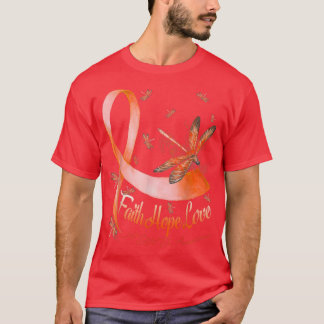 Camiseta Faith Hope Love ADHD Awareness Dragonfly