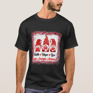 Camiseta Faith Hope Love BRAIN ANEURYSM AWRENESS