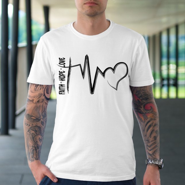 Camiseta Faith Hope Love Christian Shirt (Subido por el creador)