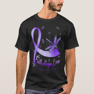 Camiseta Faith Hope Love Craniosynostosis Awareness Dragonf
