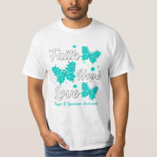 Camiseta Faith Hope Love Fragile
