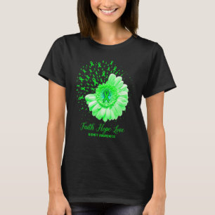 Camiseta Faith Hope Love Kidney Awareness Survivor Fighter