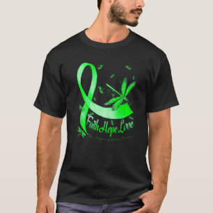 Camiseta Faith Hope Love Non-Hodgkin's Lymphoma Awareness D