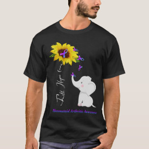Camiseta Faith Hope Love Rheumatoid Artritis Sensibilizaci