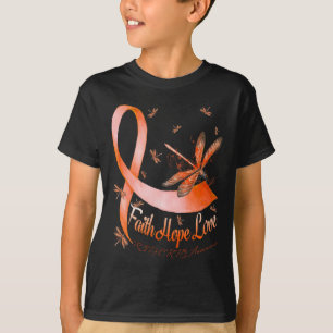 Camiseta Faith Hope Love RSD CRPS Awareness Dragonfly